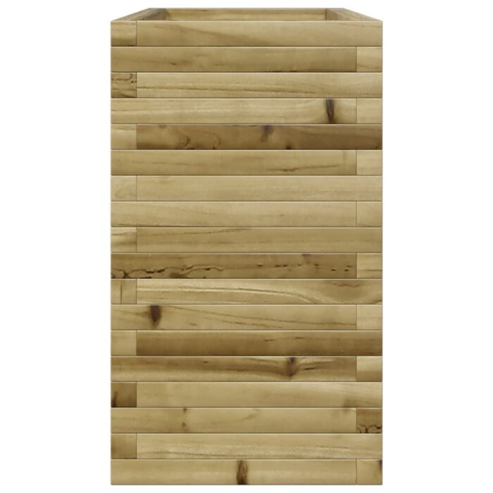 Jardinière 90x40x68,5 cm bois de pin imprégné – Image 4