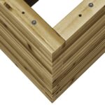 Jardinière 90x40x68,5 cm bois de pin imprégné – Image 6