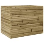 Jardinière 90x60x68,5 cm bois de pin imprégné – Image 5