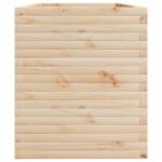 Jardinière 110x60x68,5 cm bois de pin massif – Image 4