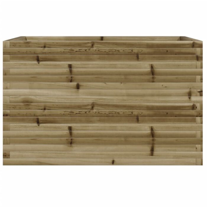 Jardinière 110x60x68,5 cm bois de pin imprégné – Image 3