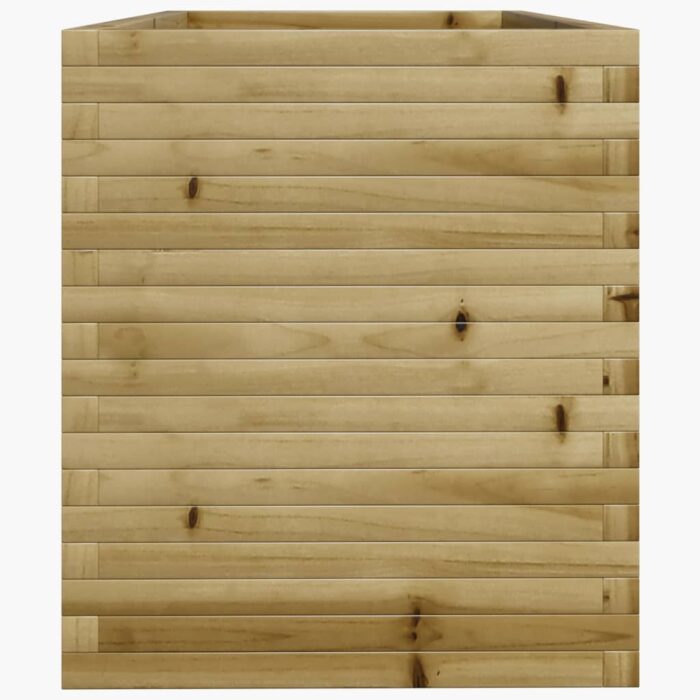 Jardinière 110x60x68,5 cm bois de pin imprégné – Image 4