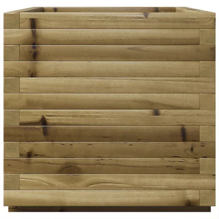Jardinière 50x50x49,5 cm bois de pin imprégné – Image 4