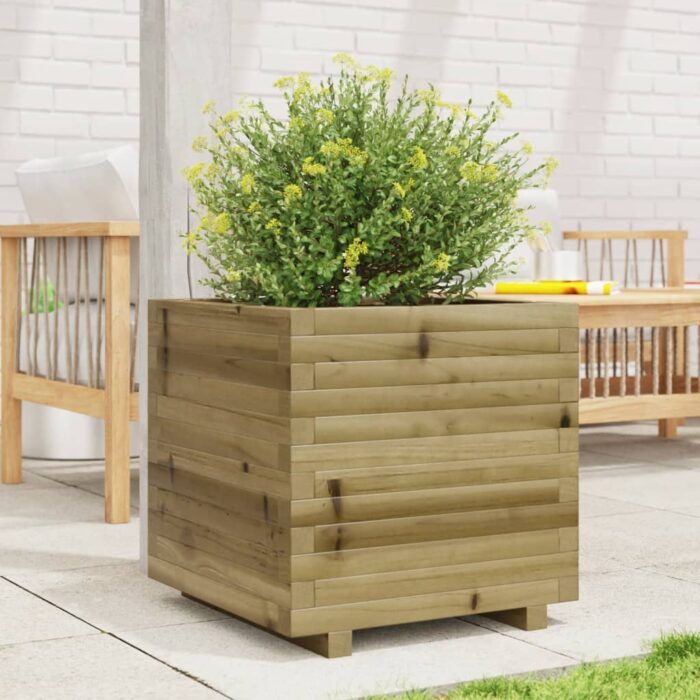 VXL8721102666483_m_en_hd_1.jpg Jardinière 50x50x49,5 cm bois de pin imprégné – Image 1