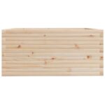 Jardinière 100x100x49,5 cm bois de pin massif – Image 4