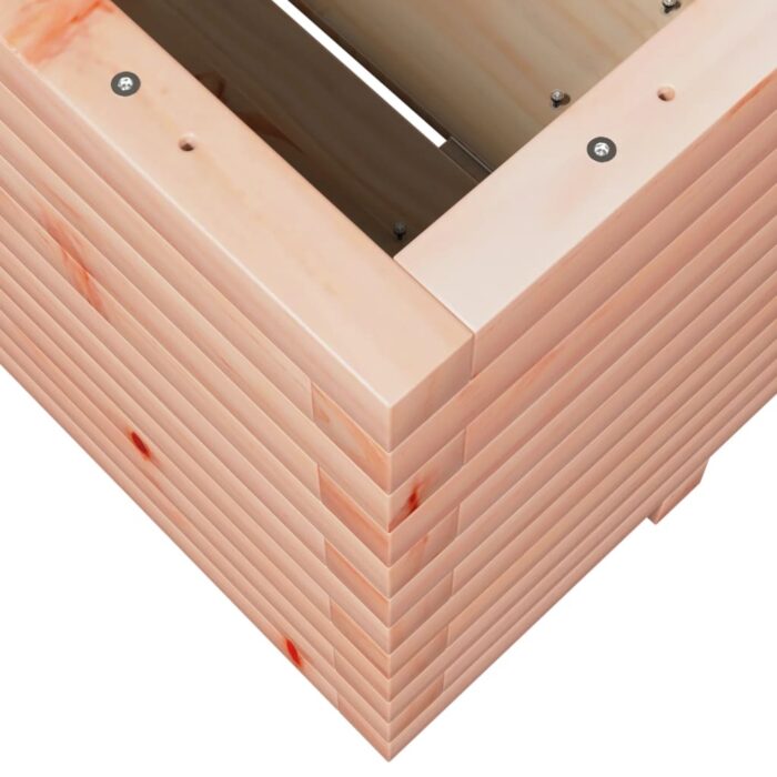Jardinière 100x100x49,5 cm bois massif de douglas – Image 6