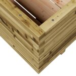 Jardinière 110x110x49,5 cm bois de pin imprégné – Image 6