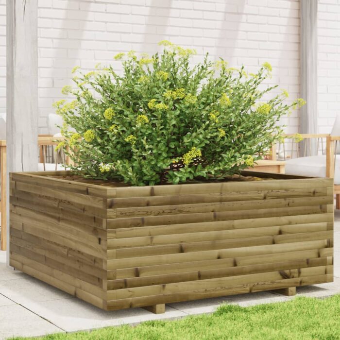 VXL8721102666780_m_en_hd_1.jpg Jardinière 110x110x49,5 cm bois de pin imprégné – Image 1