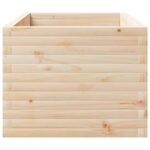 Jardinière 90x60x49,5 cm bois de pin massif – Image 4