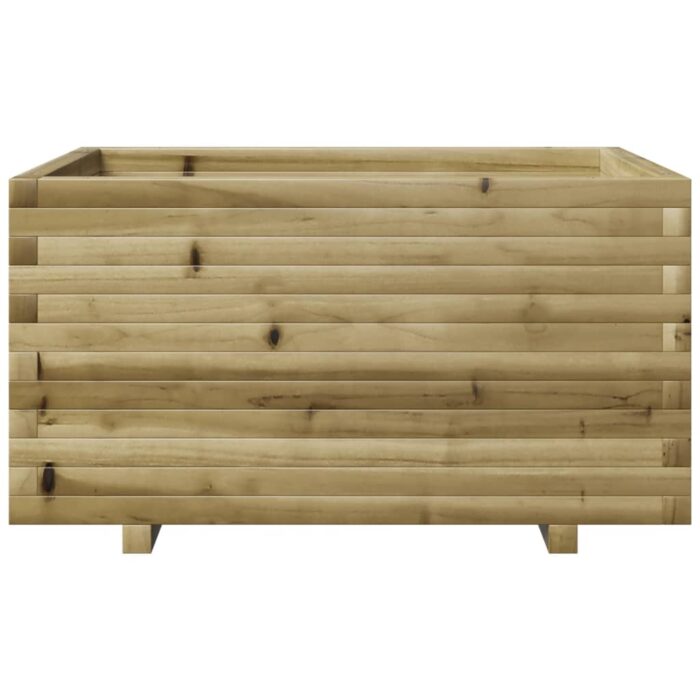 Jardinière 90x60x49,5 cm bois de pin imprégné – Image 3