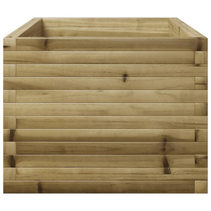 Jardinière 90x60x49,5 cm bois de pin imprégné – Image 4