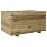 Jardinière 90x60x49,5 cm bois de pin imprégné – Image 5