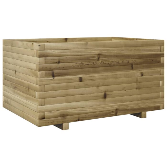 Jardinière 90x60x49,5 cm bois de pin imprégné – Image 5