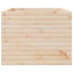 Jardinière 110x60x49,5 cm bois de pin massif – Image 4