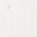 Jardinière blanc 50x50x72,5 cm bois de pin massif – Image 7