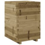 Jardinière 50x50x72,5 cm bois de pin imprégné – Image 5