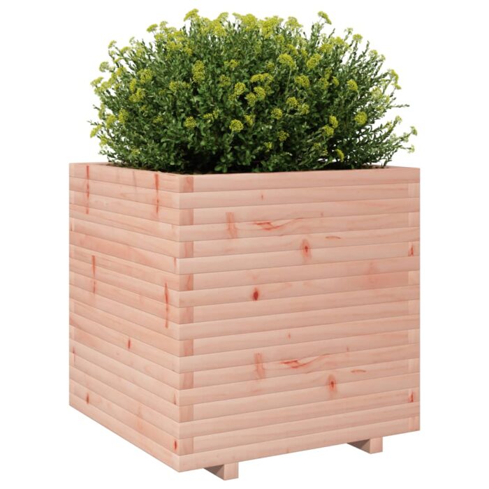 Jardinière 70x70x72,5 cm bois massif de douglas – Image 2