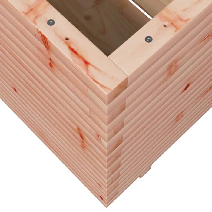 Jardinière 70x70x72,5 cm bois massif de douglas – Image 6
