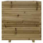 Jardinière 70x70x72,5 cm bois de pin imprégné – Image 4