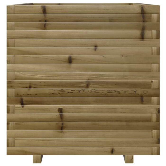 Jardinière 70x70x72,5 cm bois de pin imprégné – Image 4