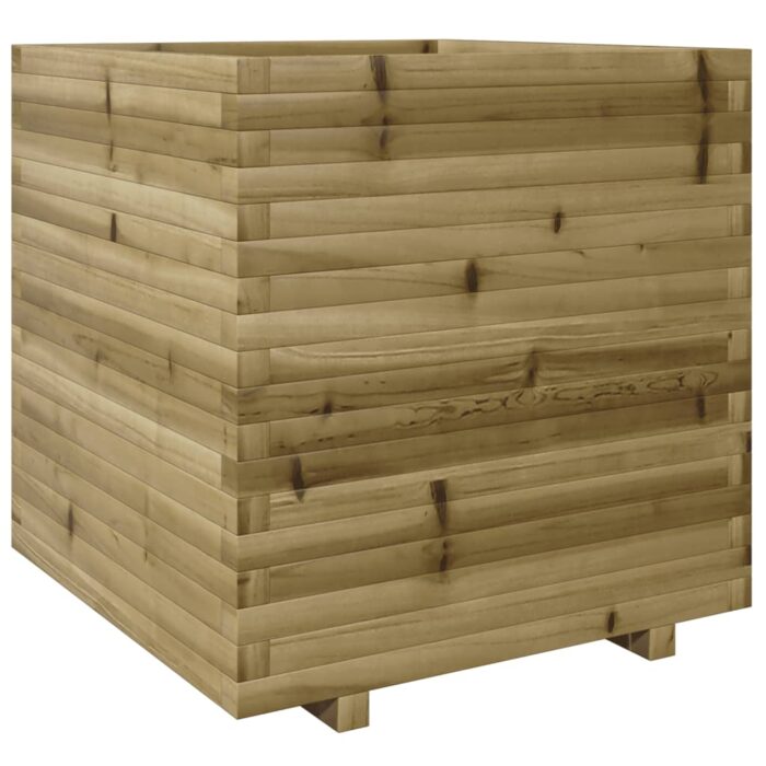 Jardinière 70x70x72,5 cm bois de pin imprégné – Image 5
