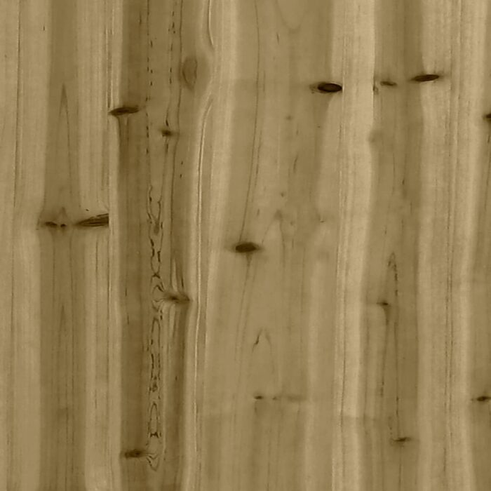 Jardinière 70x70x72,5 cm bois de pin imprégné – Image 7
