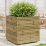 Jardinière 70x70x72,5 cm bois de pin imprégné