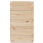 Jardinière 70x40x72,5 cm bois de pin massif – Image 4