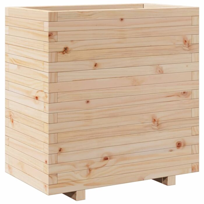 Jardinière 70x40x72,5 cm bois de pin massif – Image 5