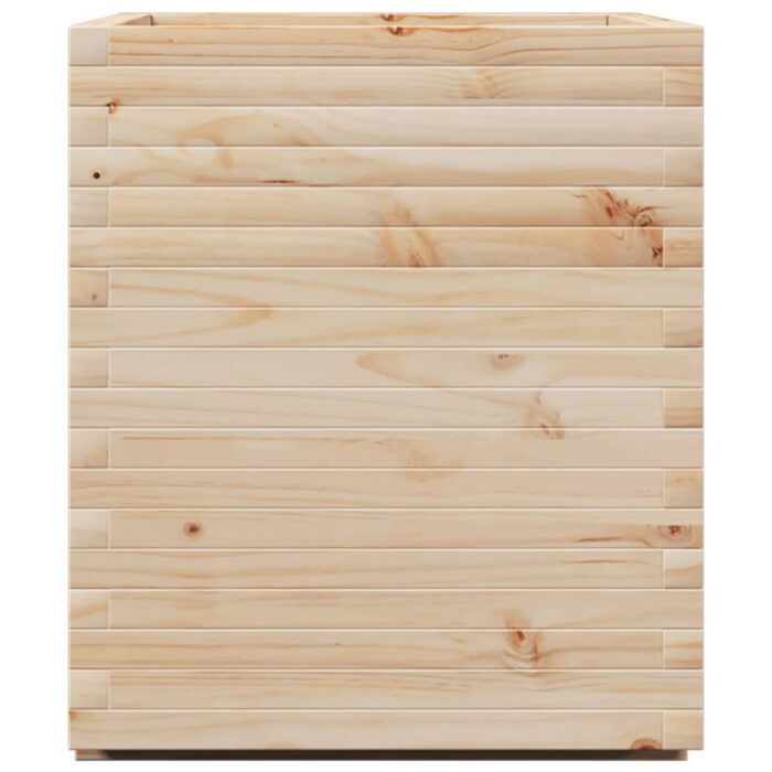 Jardinière 90x60x72,5 cm bois de pin massif – Image 4