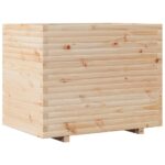 Jardinière 90x60x72,5 cm bois de pin massif – Image 5
