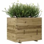 Jardinière 90x60x72,5 cm bois de pin imprégné – Image 2