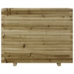 Jardinière 90x60x72,5 cm bois de pin imprégné – Image 3