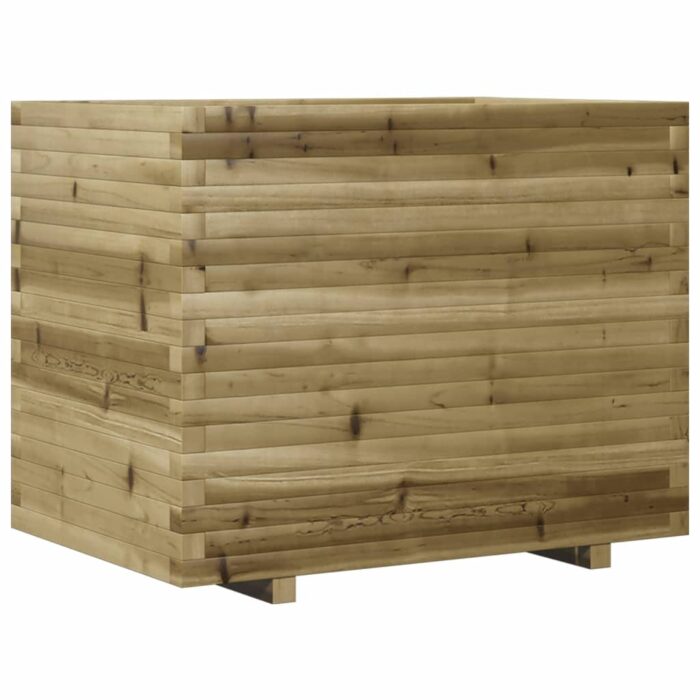 Jardinière 90x60x72,5 cm bois de pin imprégné – Image 5
