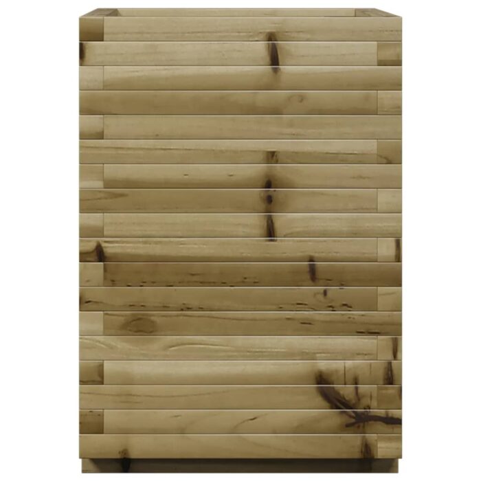 Jardinière 50x50x72 cm bois de pin imprégné – Image 4