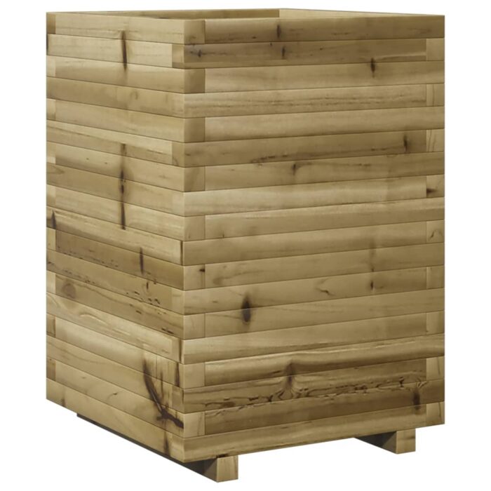 Jardinière 50x50x72 cm bois de pin imprégné – Image 5