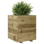 Jardinière 60x60x72 cm bois de pin imprégné – Image 2