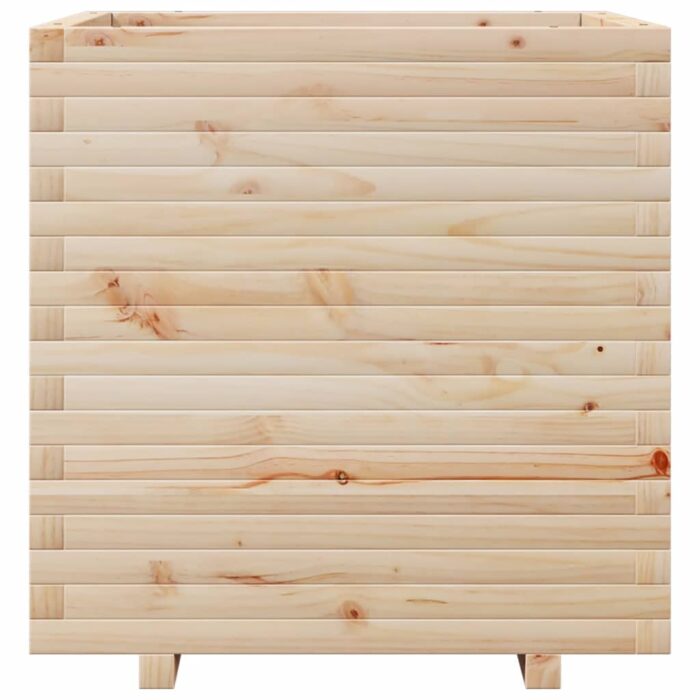 Jardinière 70x70x72 cm bois de pin massif – Image 3
