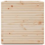 Jardinière 70x70x72 cm bois de pin massif – Image 4