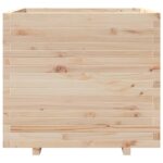 Jardinière 80x80x72 cm bois de pin massif – Image 3