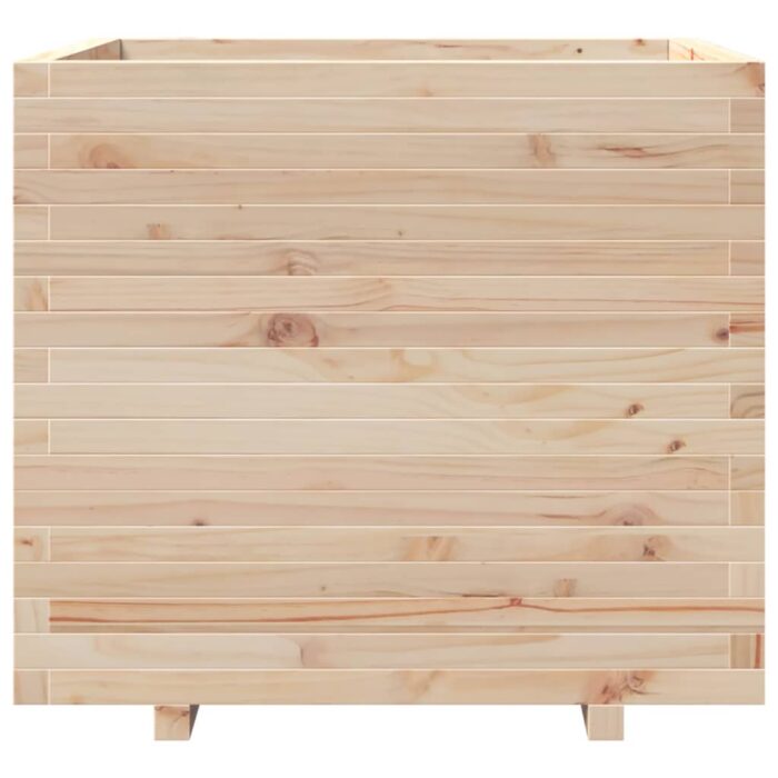 Jardinière 80x80x72 cm bois de pin massif – Image 3