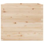 Jardinière 80x80x72 cm bois de pin massif – Image 4