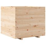 Jardinière 80x80x72 cm bois de pin massif – Image 5