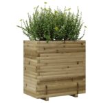 Jardinière 70x40x72 cm bois de pin imprégné – Image 2