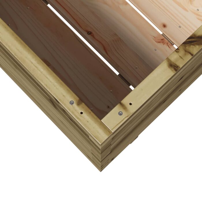 Jardinière 70x40x72 cm bois de pin imprégné – Image 6