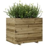Jardinière 90x60x72 cm bois de pin imprégné – Image 2