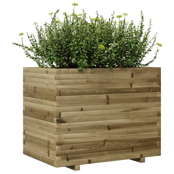Jardinière 90x60x72 cm bois de pin imprégné – Image 2