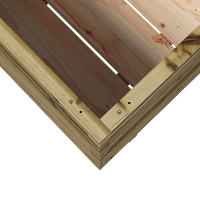 Jardinière 90x60x72 cm bois de pin imprégné – Image 6