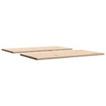 Dessus de table 2 pcs 80x40x1,7cm rectangulaire bois pin massif – Image 3
