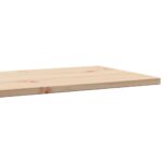 Dessus de table 2 pcs 80x40x1,7cm rectangulaire bois pin massif – Image 6